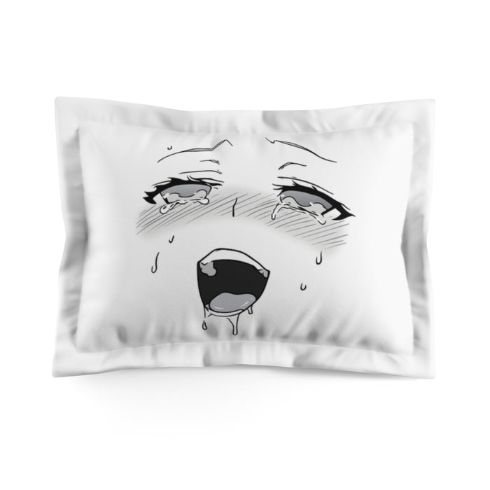 Microfiber Pillow Sham Ahegao Face //Anime Girl Pillow case