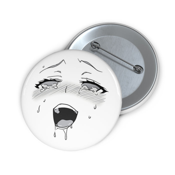 Aheago face Pin // Anime Buttons