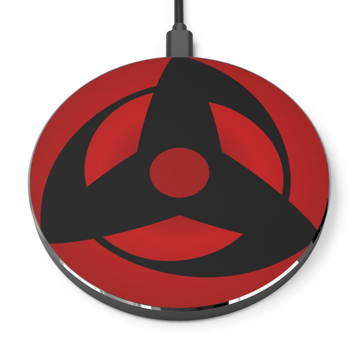 Mangekyo Sharingan Wireless Phone Charger // Anime Phone Charger For iPhone, Samsung, Android phones.