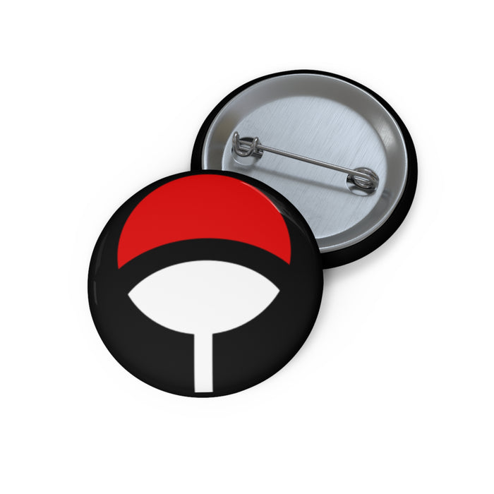 Uchiha Crest Symbol Pin Buttons // Anime Pushpin