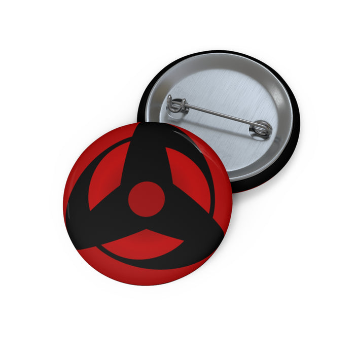 Mangekyou Sharingan Pin // Anime Buttons