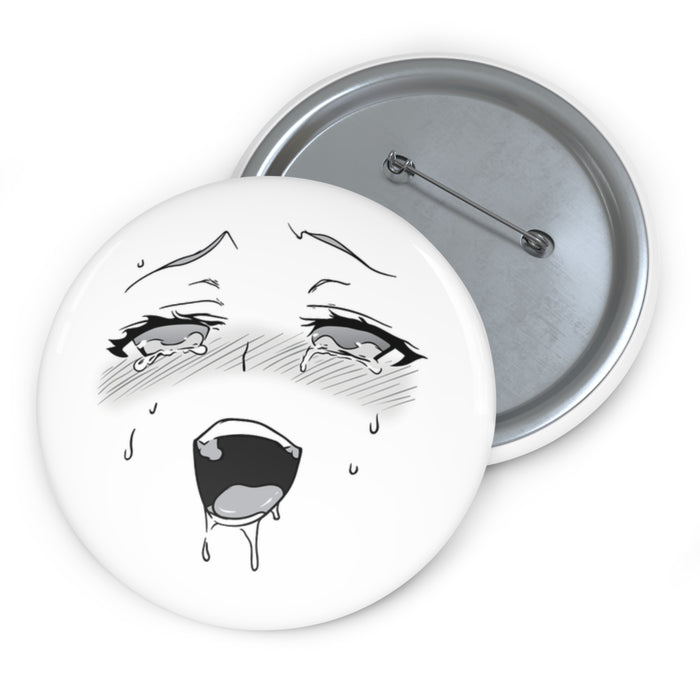 Aheago face Pin // Anime Buttons