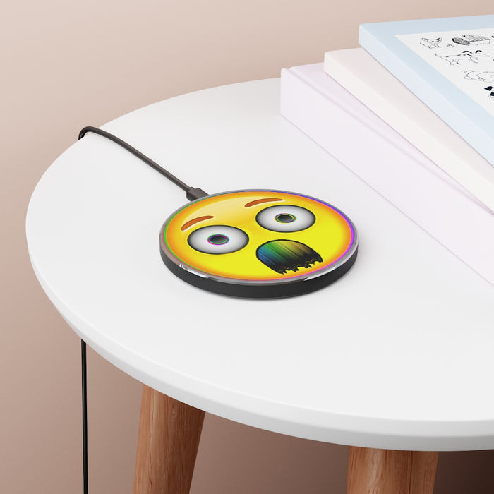 Trippin' Emoji Premium Wireless Phone Charger // iPhone / Samsung / LG / Android Compatible
