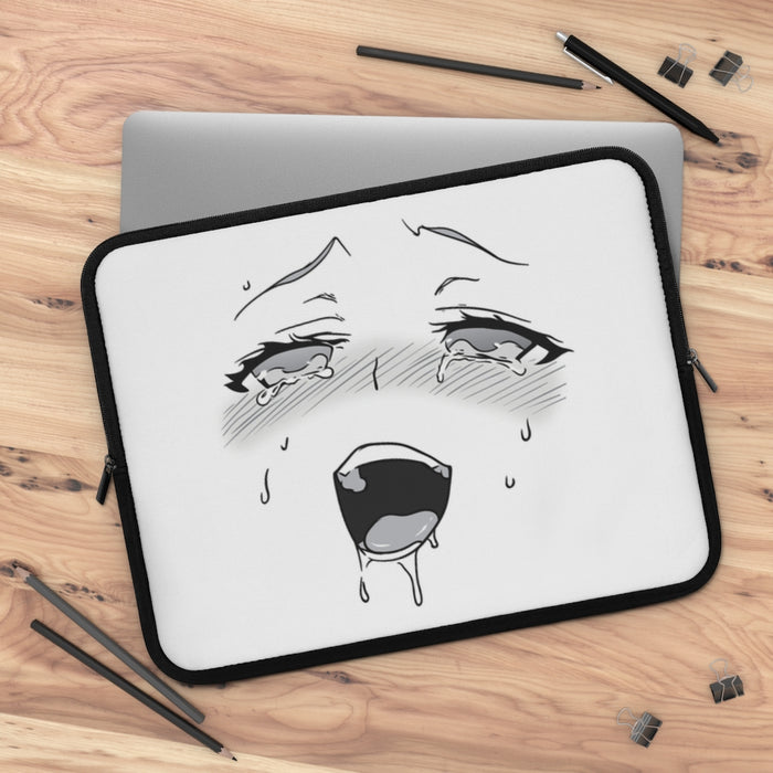 Ahegao Face Anime Girl Laptop Sleeve / Case