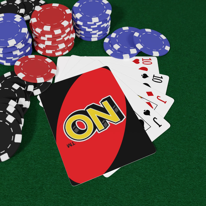 NO. Uno Parody Poker Cards / Playing Cards
