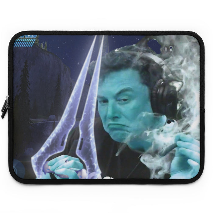 Elitelon Musk Elon Musk Smoking Meme Parody Laptop Sleeve / Case