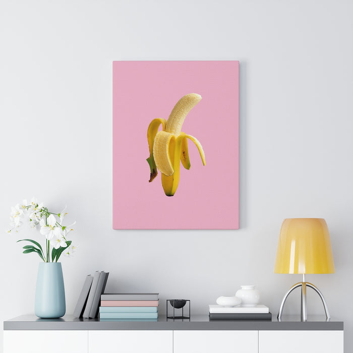 Fine Banana Canvas Print // Fruit Wall Art