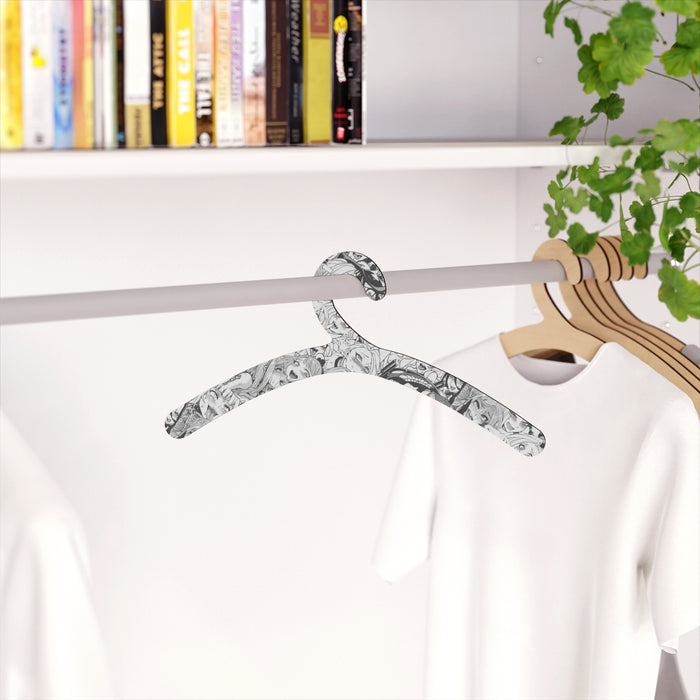 Ahegao Pattern Wooden Anime Clothes Hanger