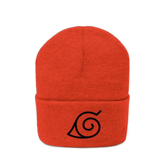Hidden Leaf Village Knit Beanie // Naruto Inspired Anime Hat