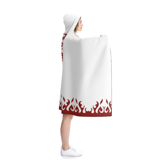 Hokage Cloak Hooded Blanket // Anime Blanket