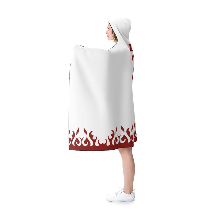 Hokage Cloak Hooded Blanket // Anime Blanket