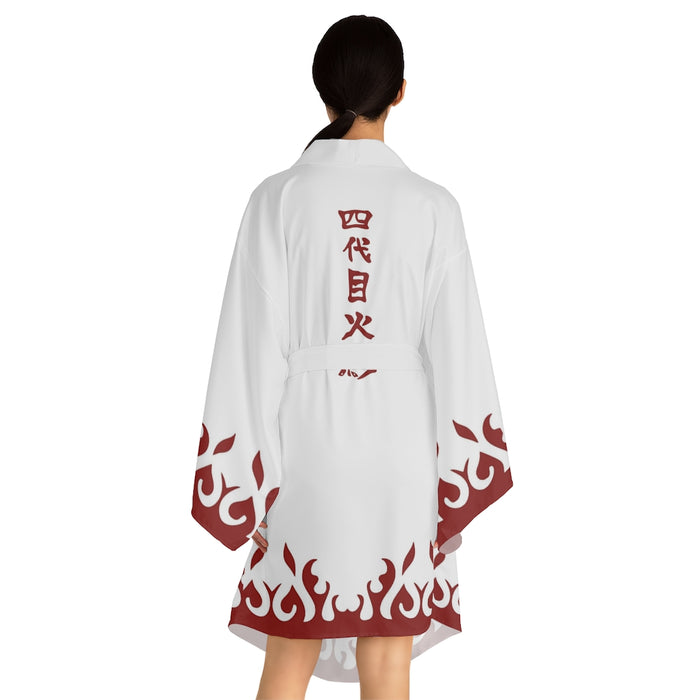 Long Sleeve Hokage Kimono, Anime Robe