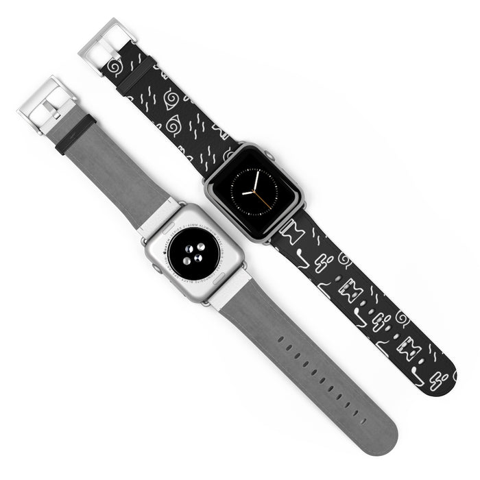 Anime Apple Watch, Village Symbols Apple Watch Band