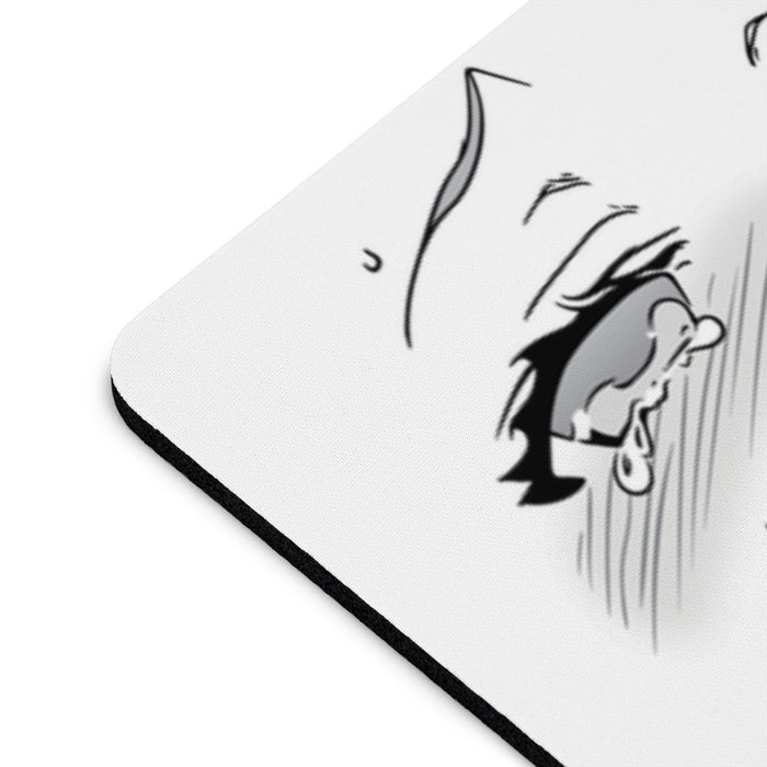 Mouse Pad Ahegao Anime, Round And Rectangle!