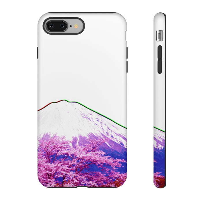 Fuji Mountain Cherry Blossom Tough Phone Cases RGB