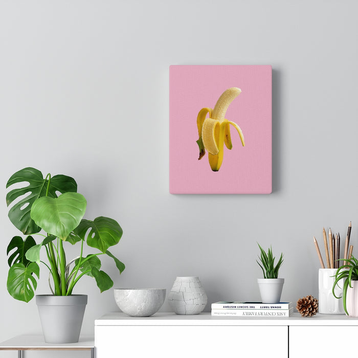 Fine Banana Canvas Print // Fruit Wall Art