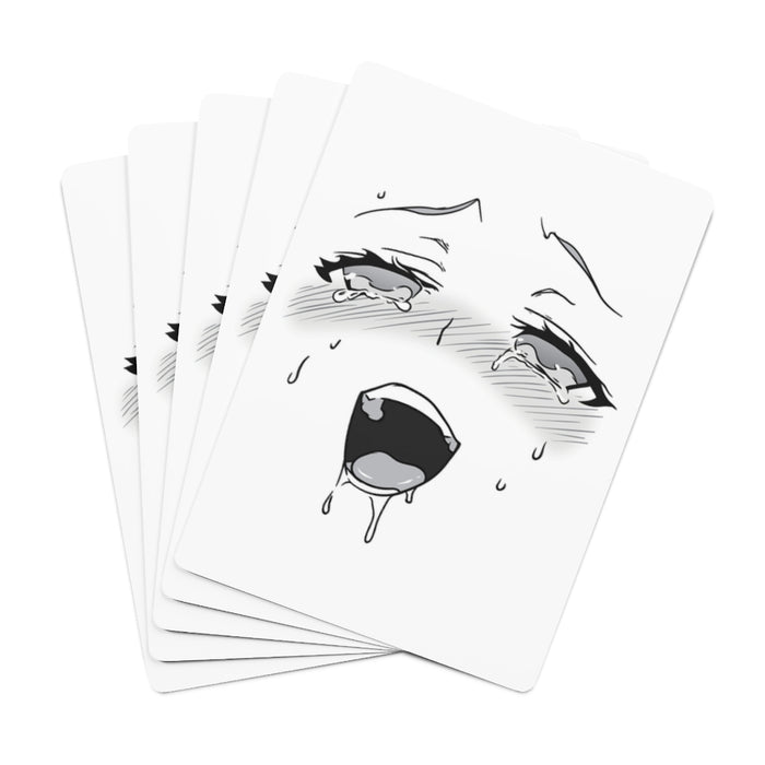 Ahegao Face Anime Poker Cards / Playing Cards