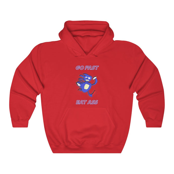 Go Fast Eat Ass Sanic the Hedgehog Hoodie Sweater Jacket
