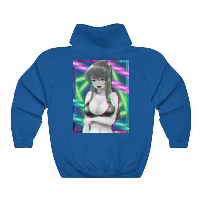 Lewd Rave Komi San, Neon Anime Unisex Sweater
