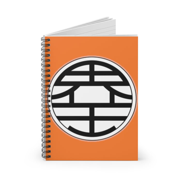 Anime Spiral Notebook, Ruled Line // Goku Journal