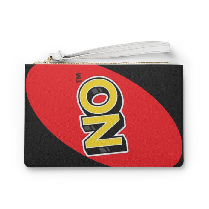 NO Uno Parody Meme Clutch Bag