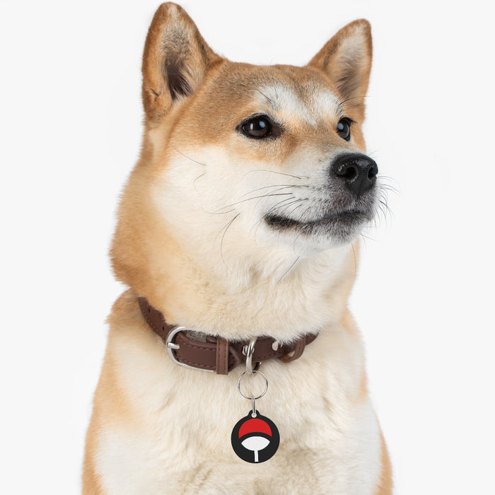 Uchiha Crest Pet Tag // Anime Dog / Cat Collar