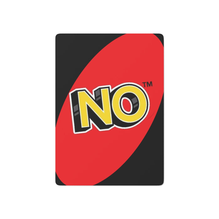 NO. Uno Parody Poker Cards / Playing Cards