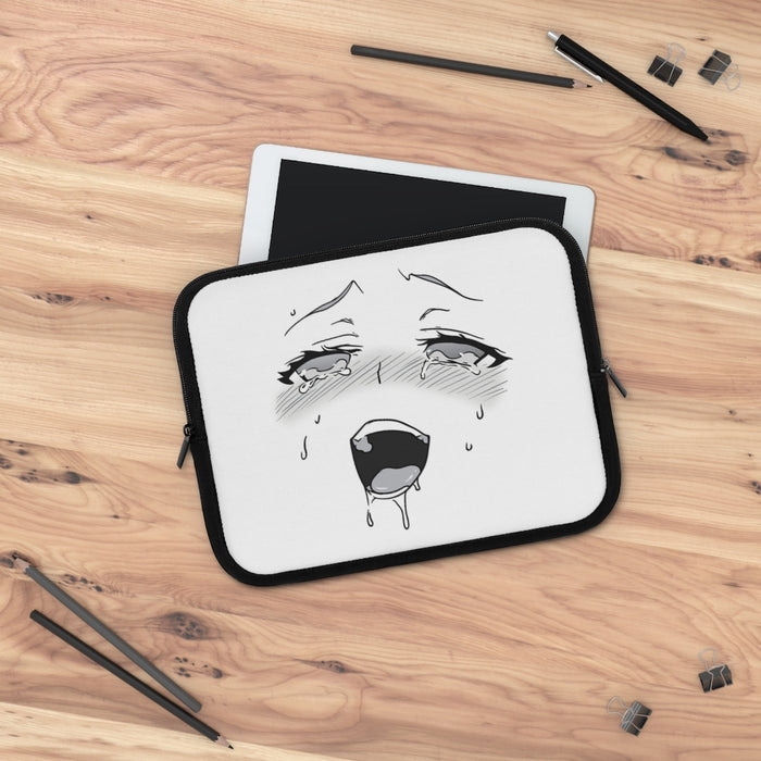 Ahegao Face Anime Girl Laptop Sleeve / Case