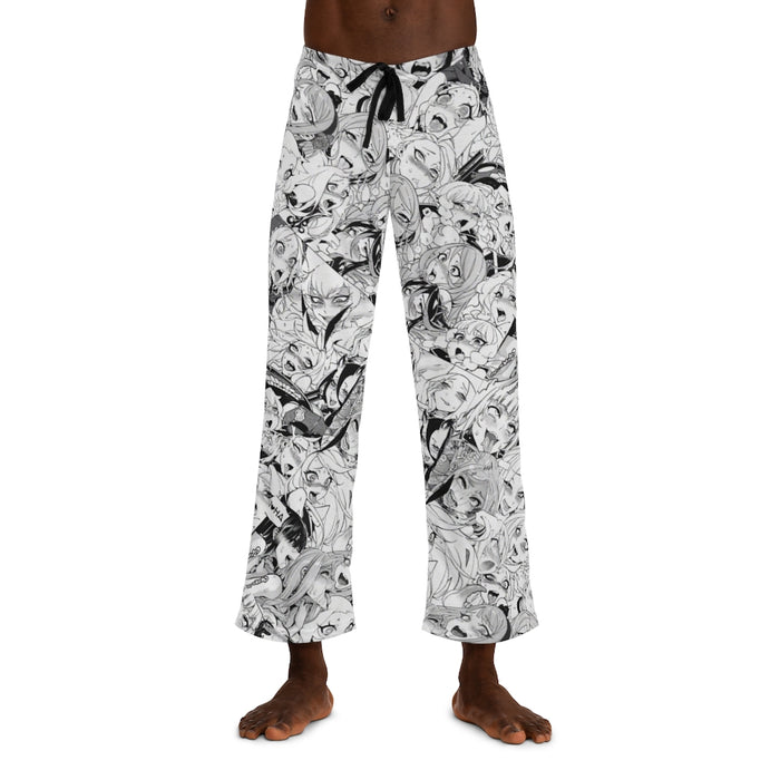 Men's Soft Pajama Pants Ahegao Anime