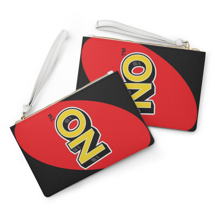 NO Uno Parody Meme Clutch Bag