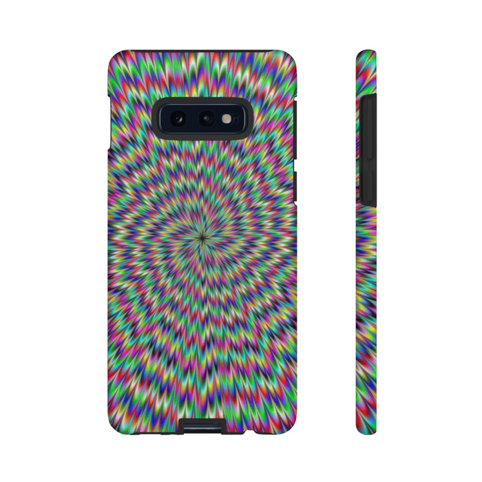 Trippy Optical Illusion Tough Phone Cases // iPhone and Samsung