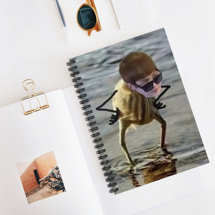 Sassy Duck Boy Spiral Notebook