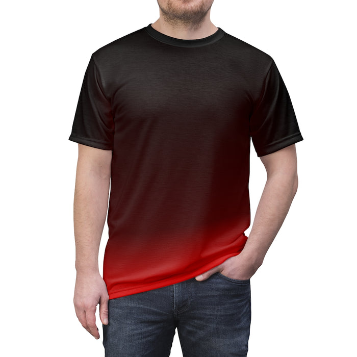 Unisex Active Shirt Red Gradient