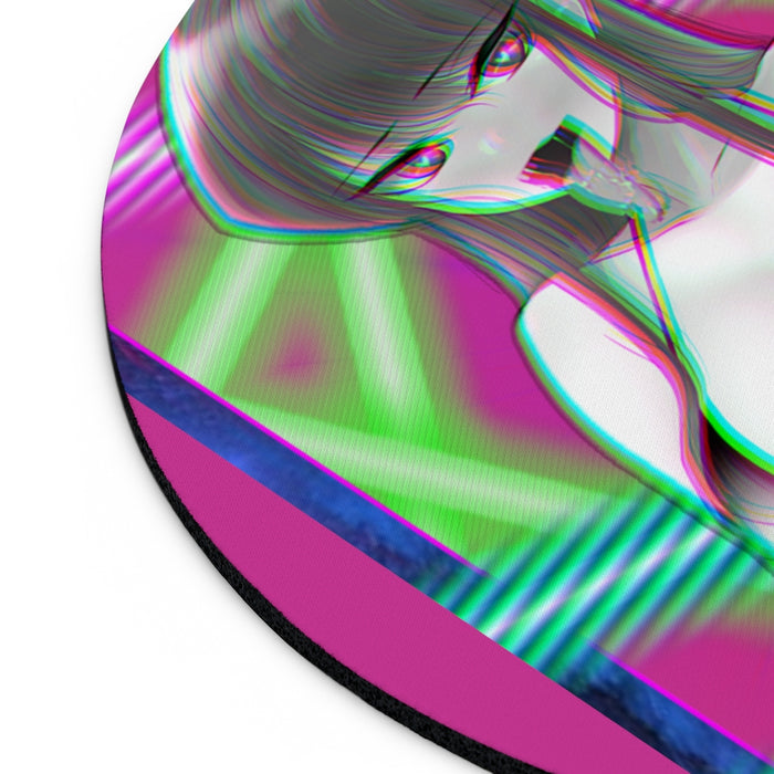 Lewd Rave Komi-San Mouse Pad // Anime Girl Desk Mat