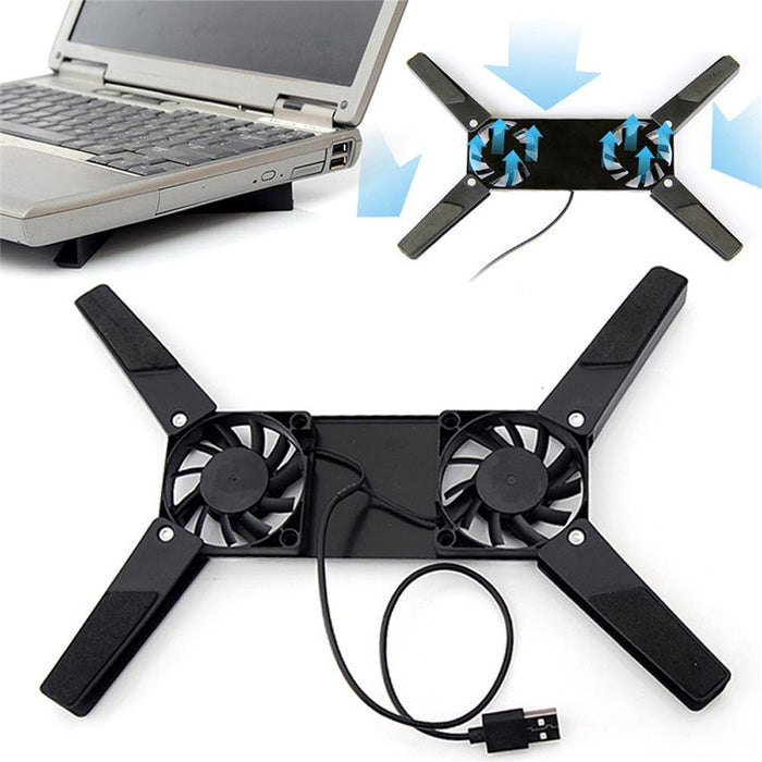 Laptop Desk Support With Dual Cooling Fan