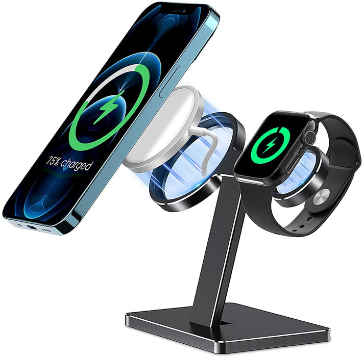 Wireless Fast Charger Dock // 3-in-1 Charging Station